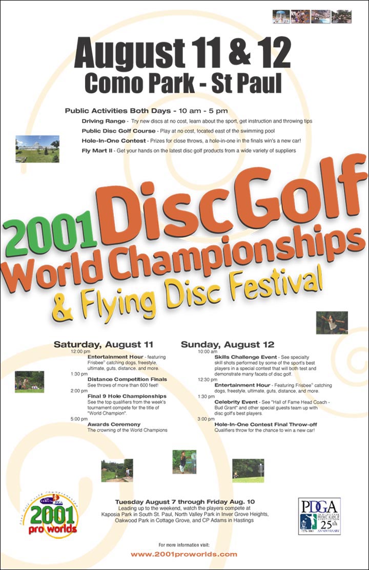 2001 Disc Golf Pro World Championships and Flying Disc Festival